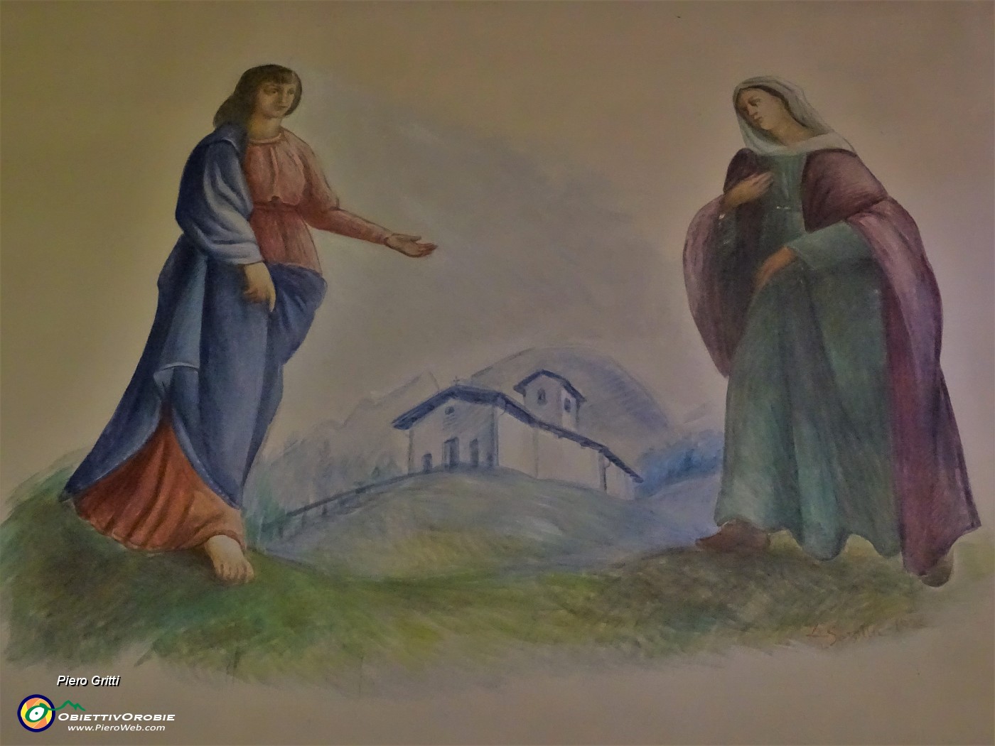 26 Affresco  chiesetta S. Maria di Lourdes .JPG